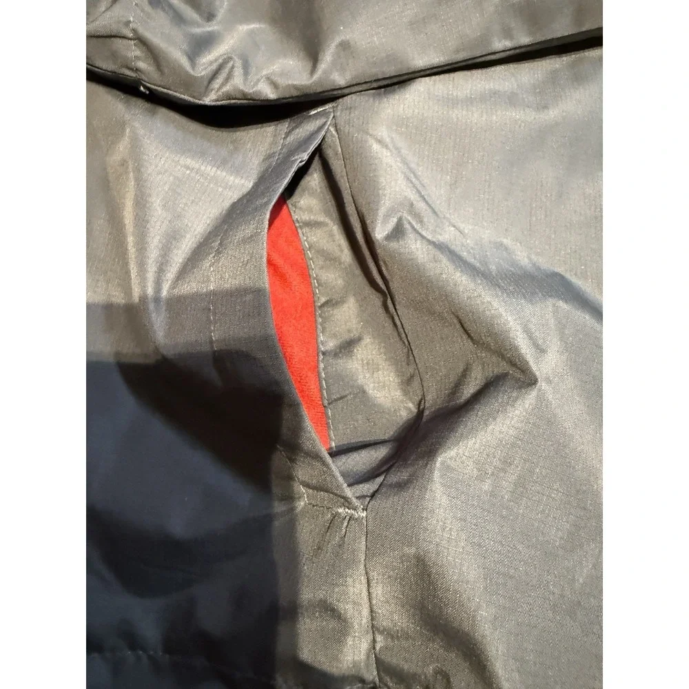 Eddie‎ Bauer Kids Hooded Waterproof 3-in-1 Jacket Red Camo Fleece Large 14/16